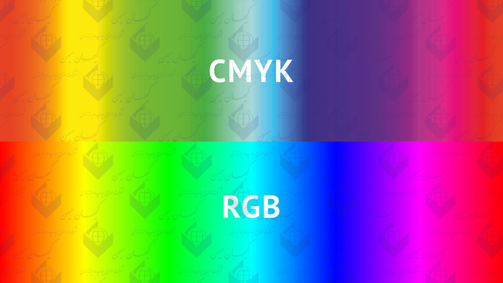 تفاوت کد رنگ CMYK و RGB